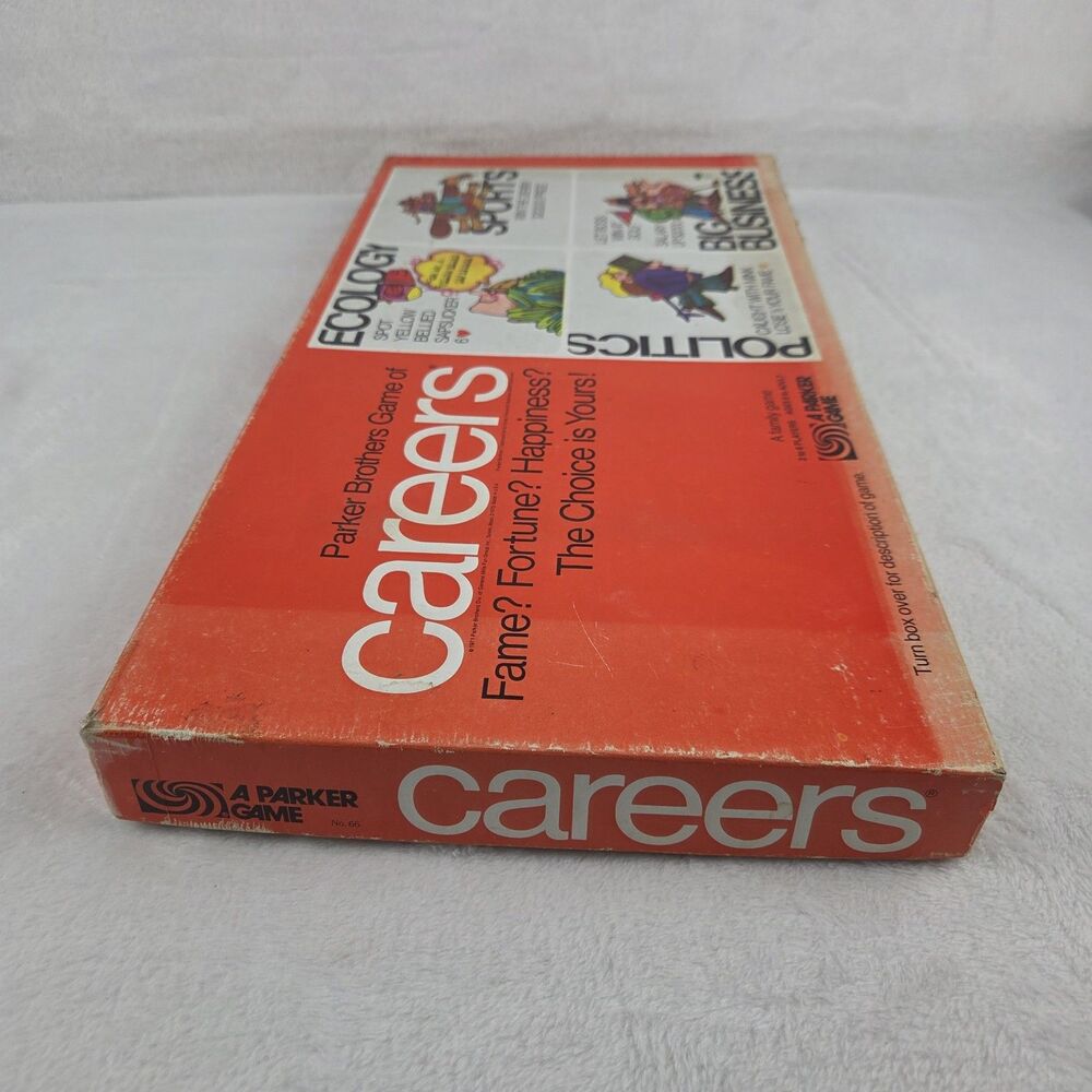 Vintage 1971 Careers Board Game Parker Brothers Complete With Score Sheets - Picture 9 of 10